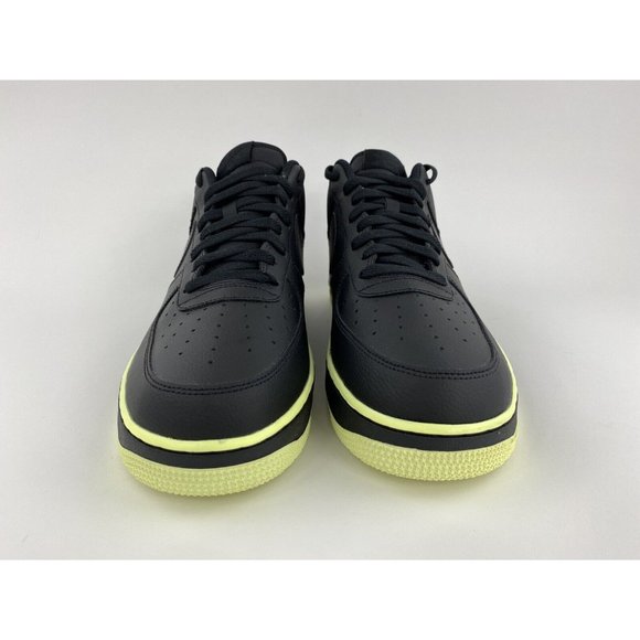 Nike Air Force 1 Low Ribbon Volt Black Men's Size 14 Sneakers Shoes - Picture 8 of 12